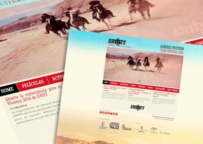 Diseño Web Almería Western Film Festival
