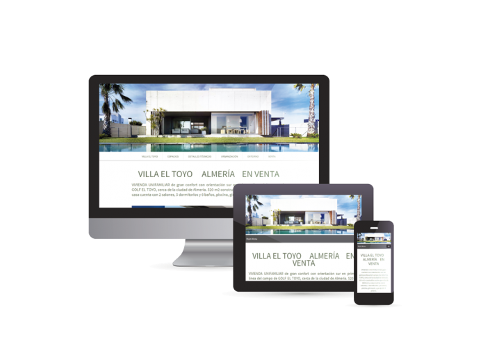Diseño Web adaptativa para Villa el Toyo