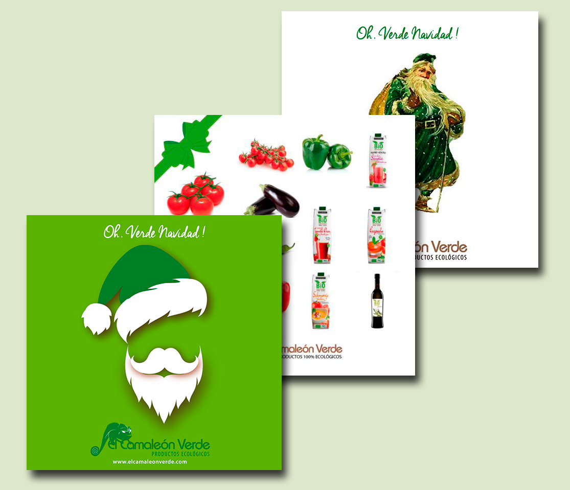 Campañas publicitarias de Navidad para El Camaleón Verde