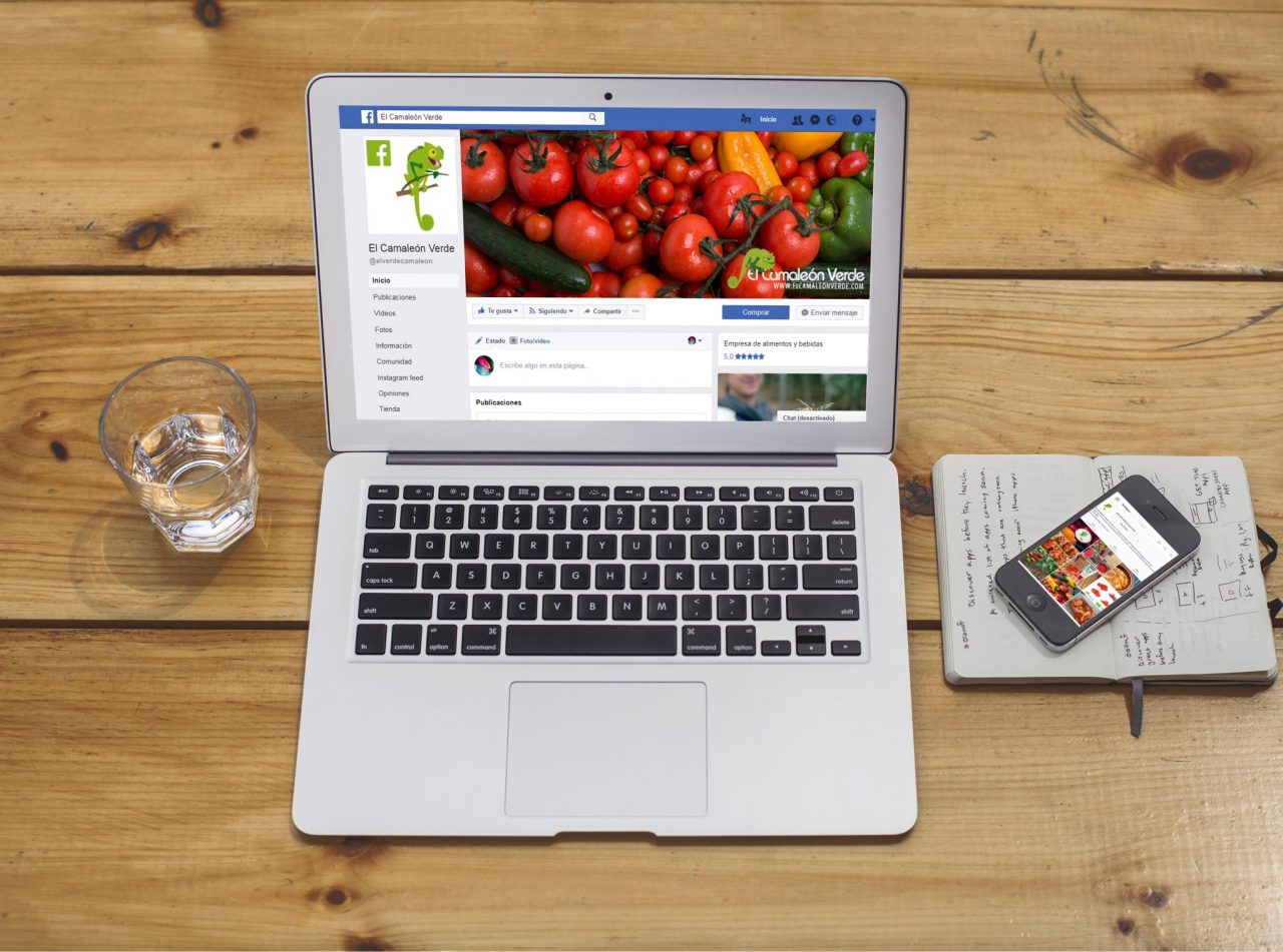 Contenido para redes sociales de El Camaleón Verde en Almería