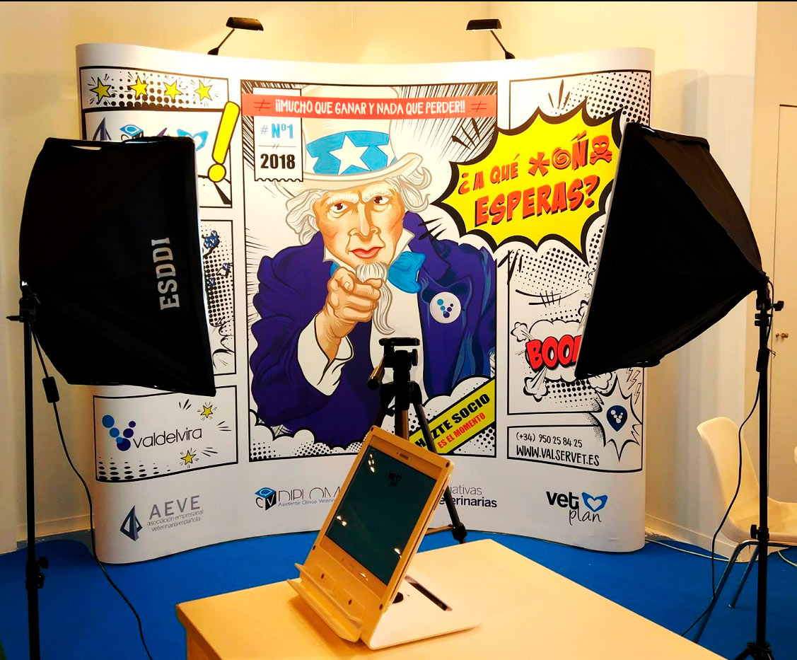 Diseño de stand para Grupo Valdevira enfocado en branding