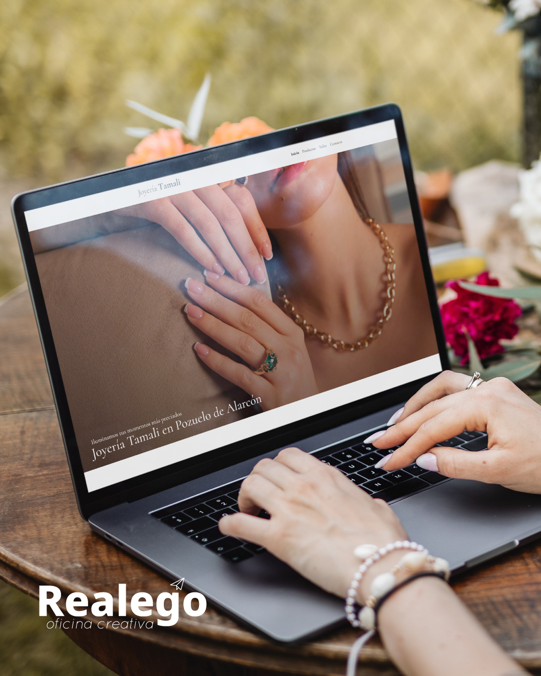 Tienda online para Joyería Tamali en Almería optimizada para ventas